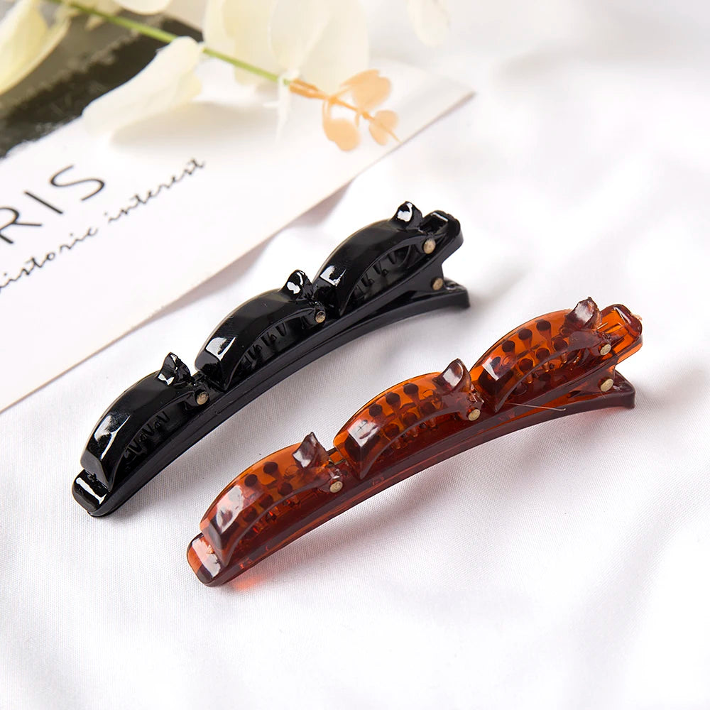 Pearl Braided Double-Layer Hairband
