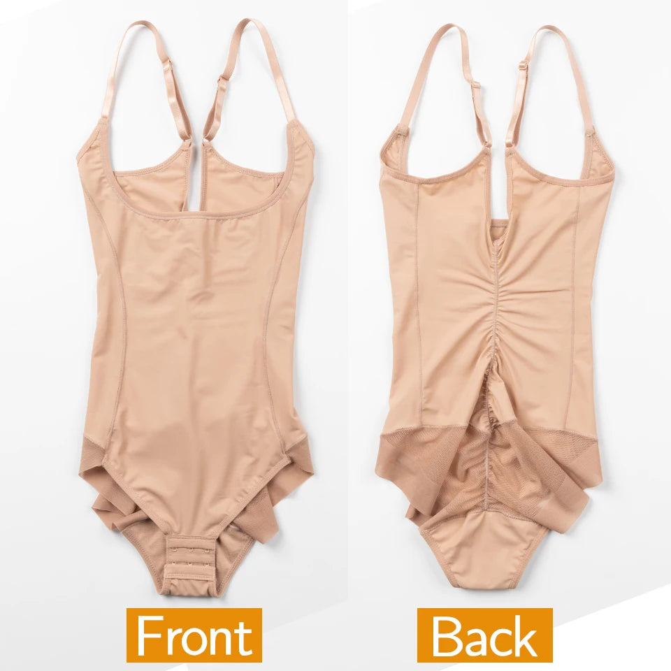 Women’s Open-Bust Tummy Control Bodysuit
