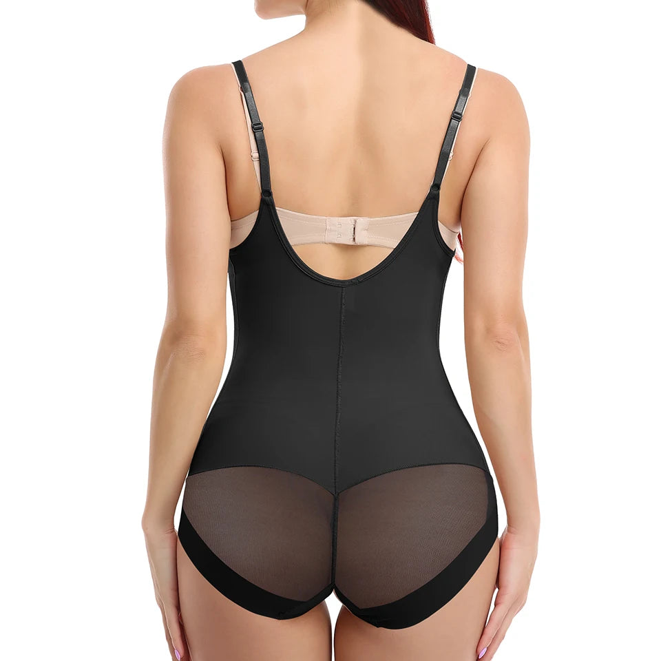 Women’s Open-Bust Tummy Control Bodysuit
