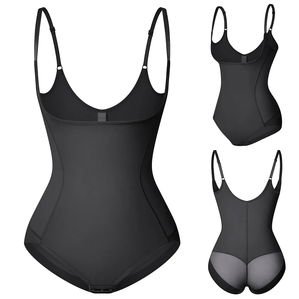 Women’s Open-Bust Tummy Control Bodysuit