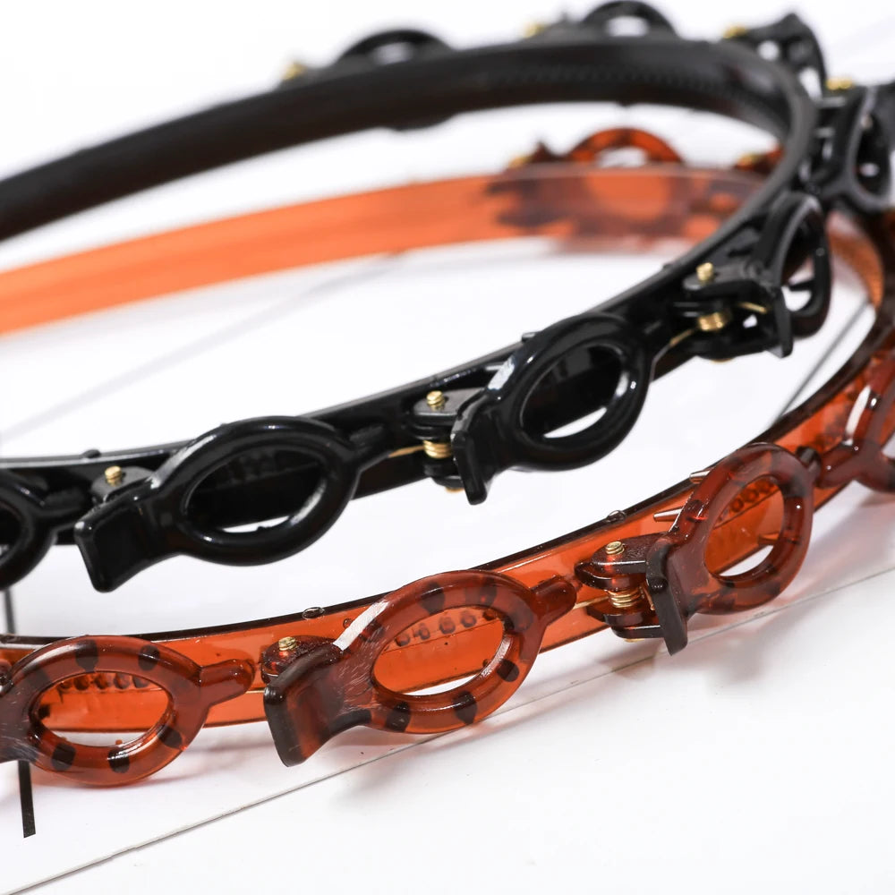 Pearl Braided Double-Layer Hairband