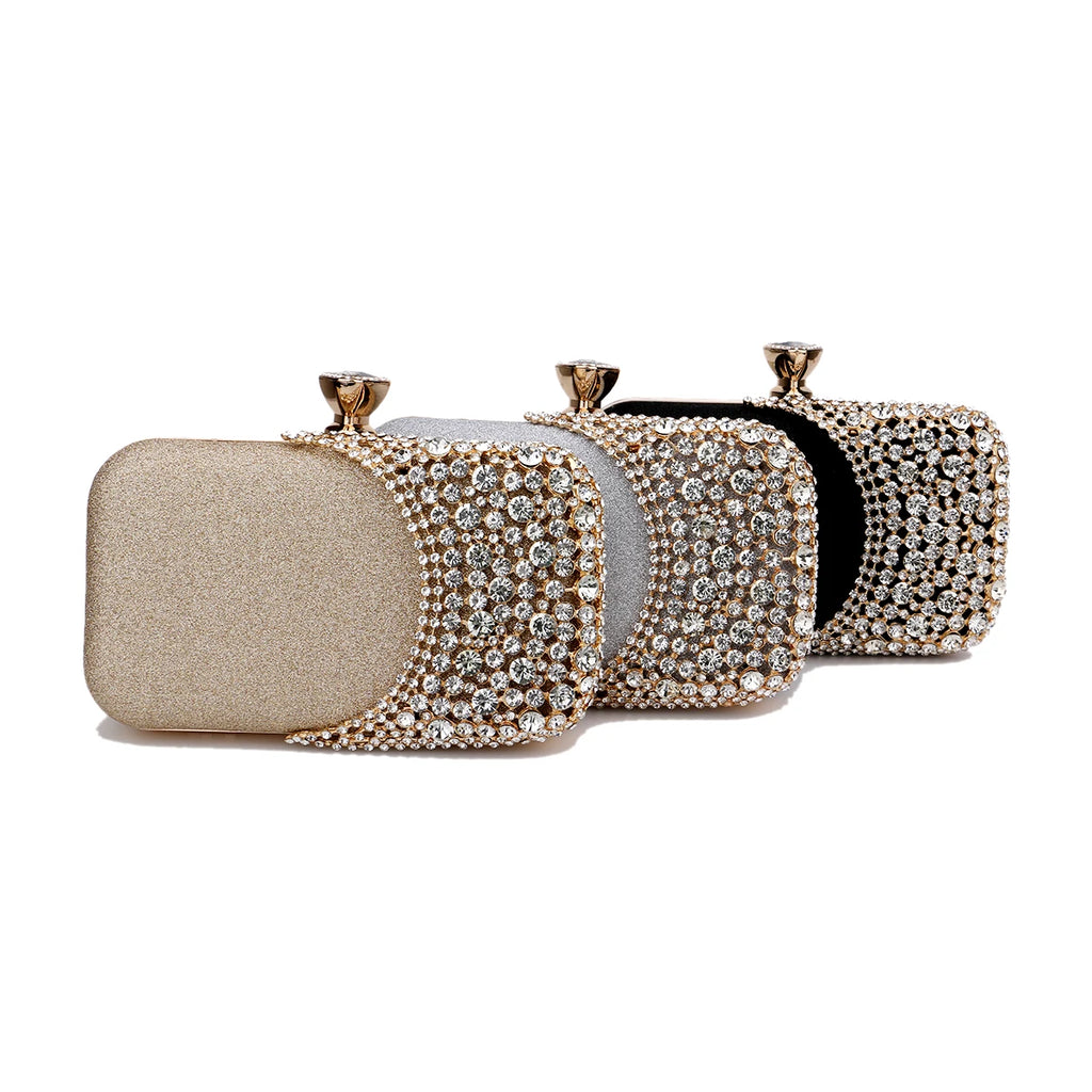Diamond Hollow Out Evening Bag