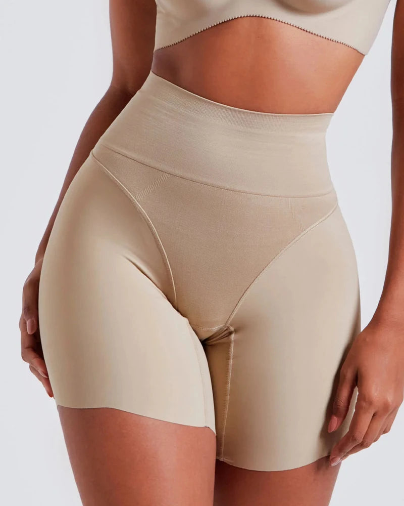 Seamless High-Waist Butt Lifter Shapewear Shorts