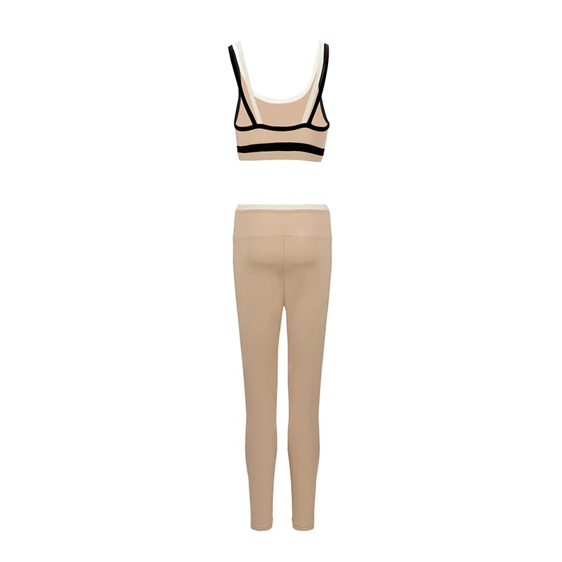 Striped Knit Camis & Pants Set – Slim Fit Streetwear
