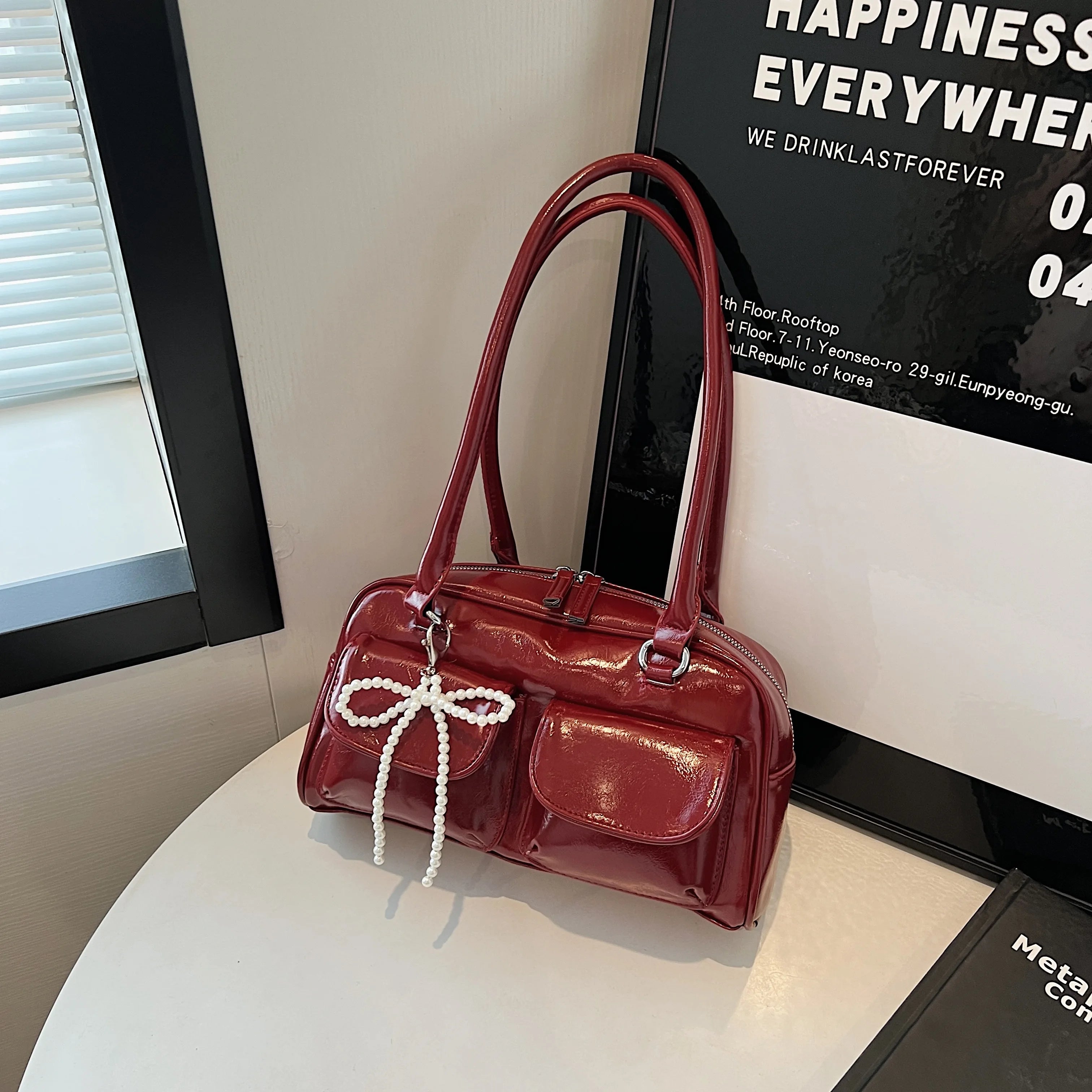 Korean Edition Bow Pillow Bag