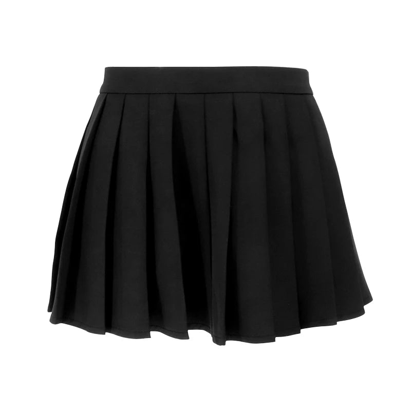 Versatile Casual Pleated Skirt