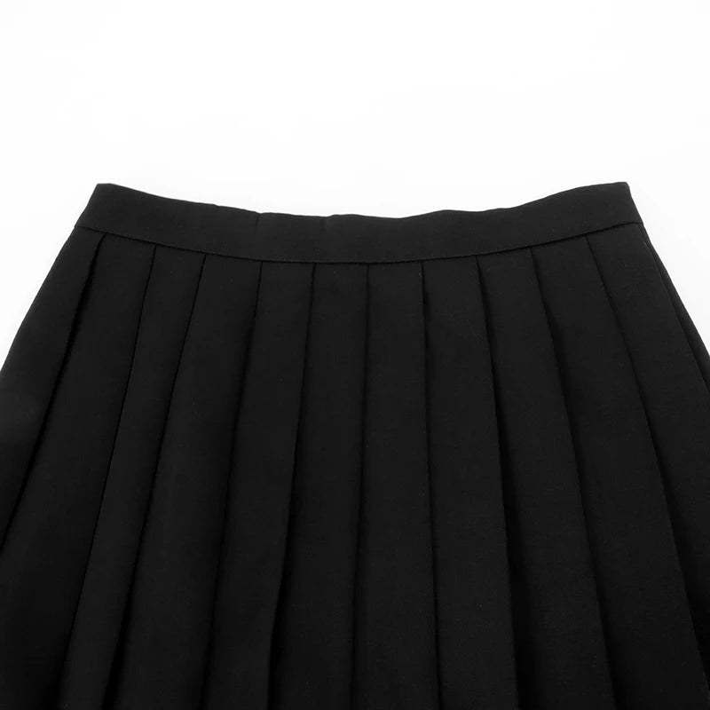 Versatile Casual Pleated Skirt