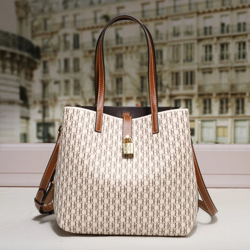 CH Premium Leather Crossbody Bag