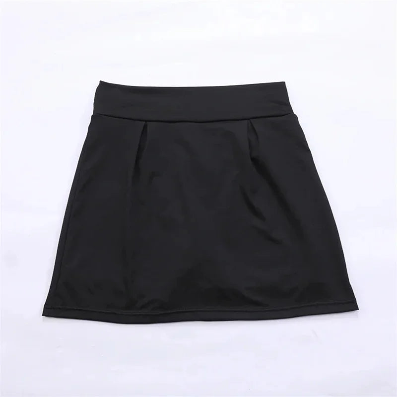Women’s Summer High-Waist Tennis Mini Skirt