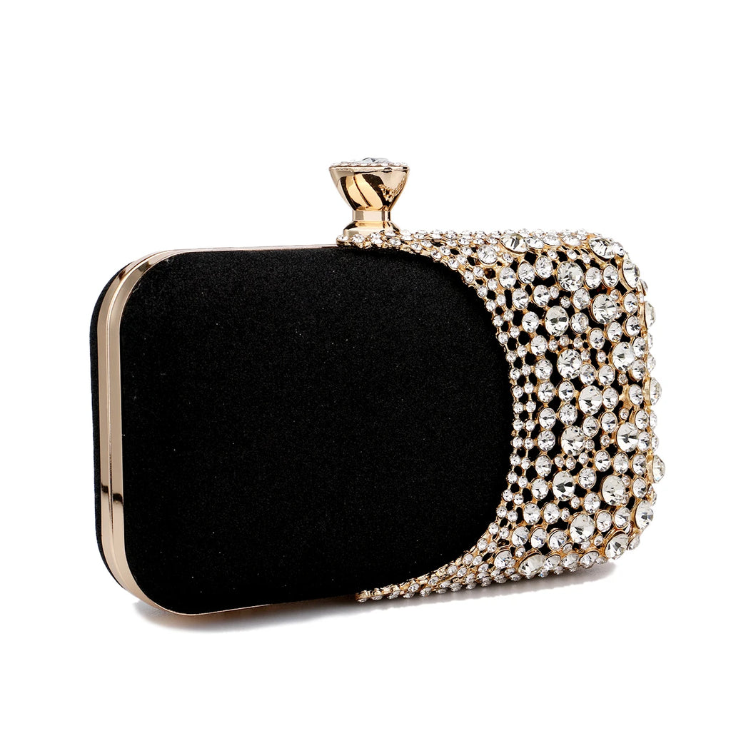 Diamond Hollow Out Evening Bag