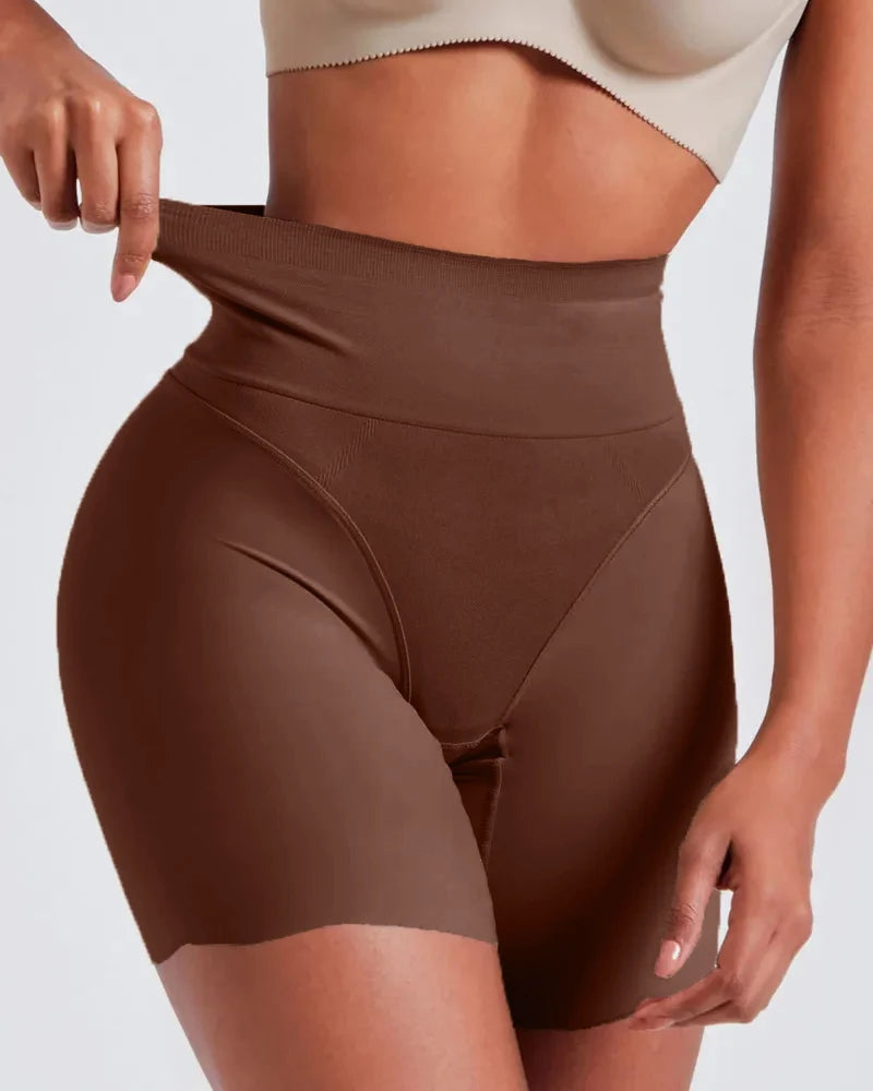 Seamless High-Waist Butt Lifter Shapewear Shorts