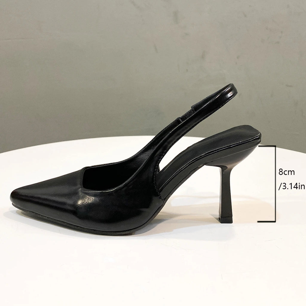 Women's Summer Pointed Toe PU High Heel Pumps