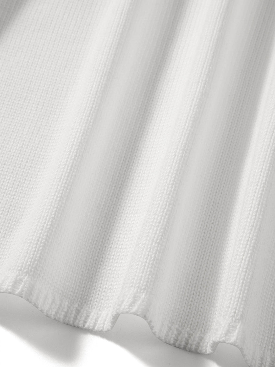 Women’s Y2K Crochet Knit Vest – Sleeveless V-Neck Open Front Crop Cardigan