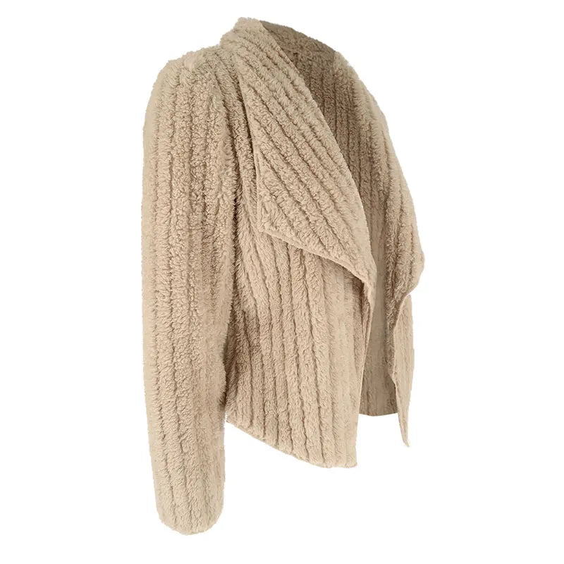 Versatile Long Sleeve Coat for Women – Casual Streetwear Outerwear