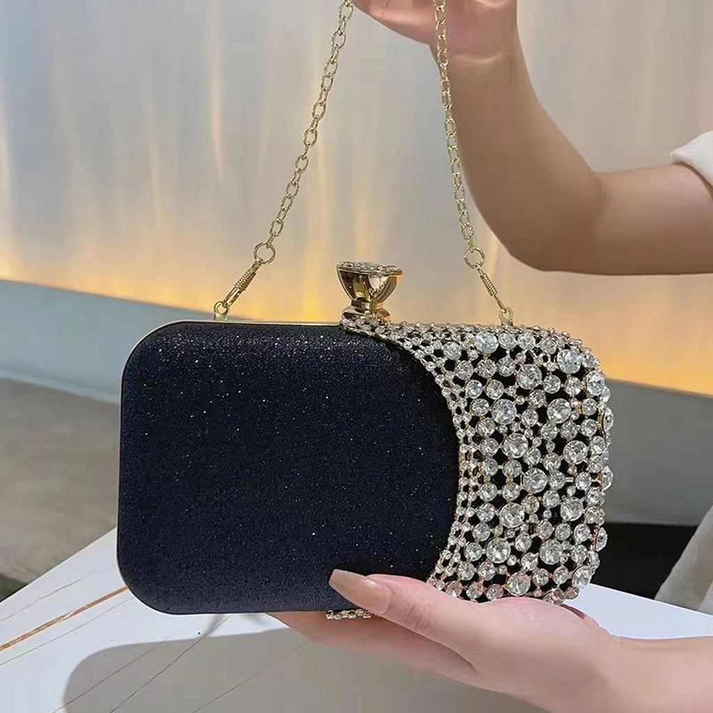Diamond Hollow Out Evening Bag