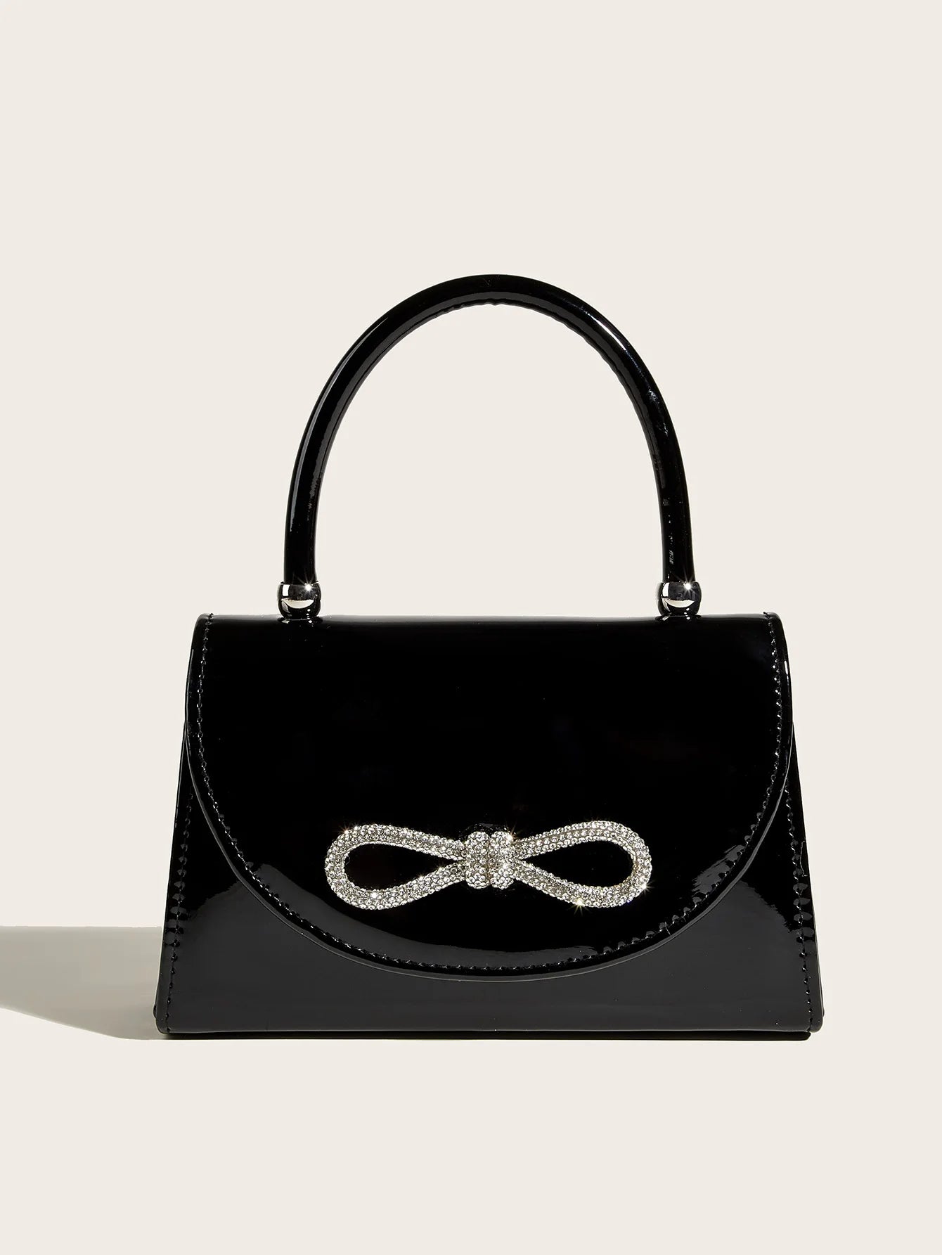 Sequin & Crystal Evening Clutch