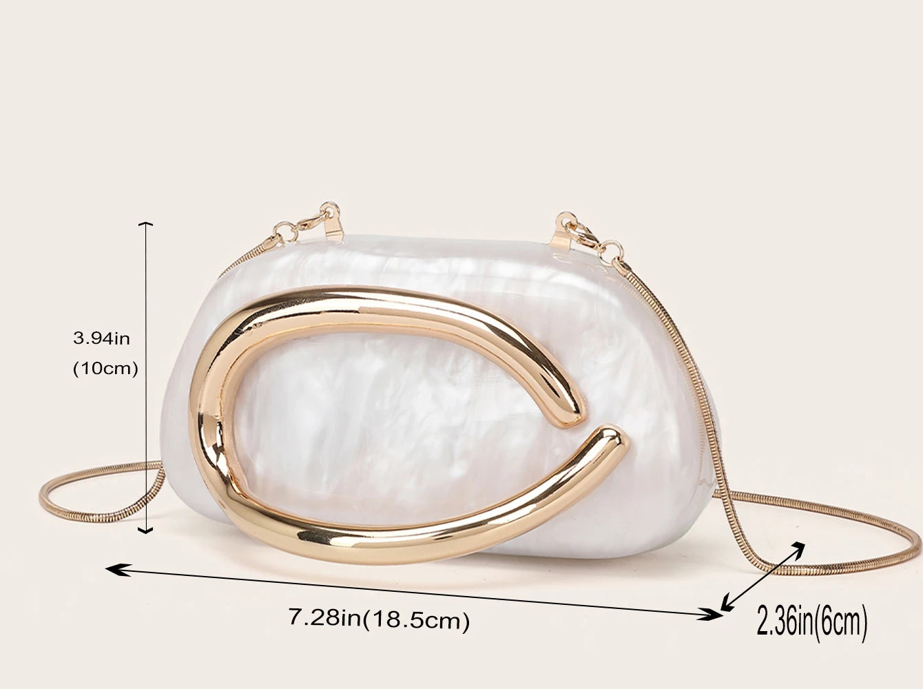 Elegant Chain Clutch