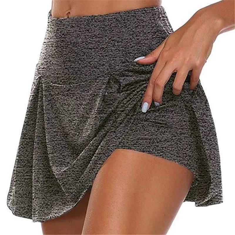 Women’s Summer High-Waist Tennis Mini Skirt
