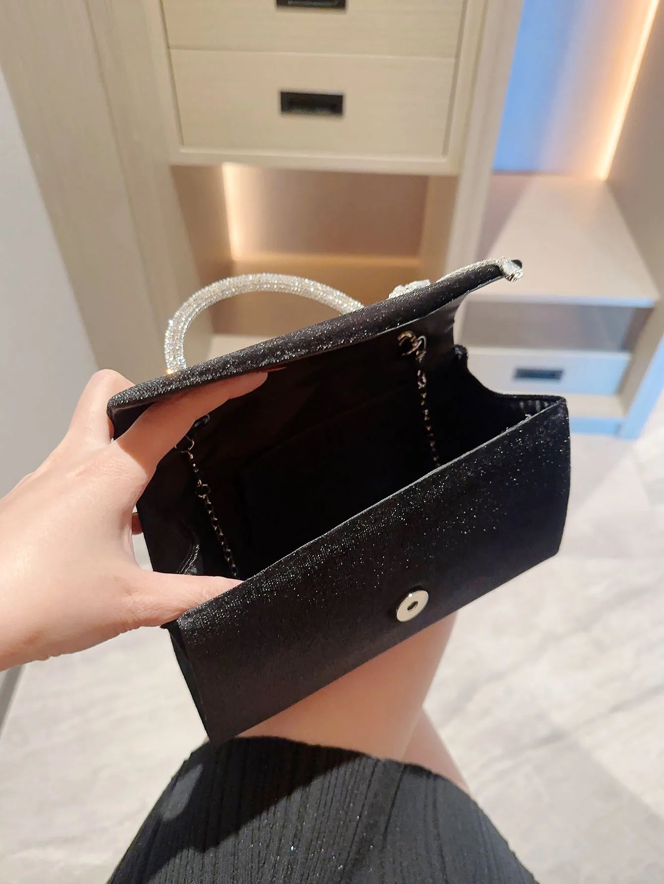 Vintage Velvet Tassel Evening Bag