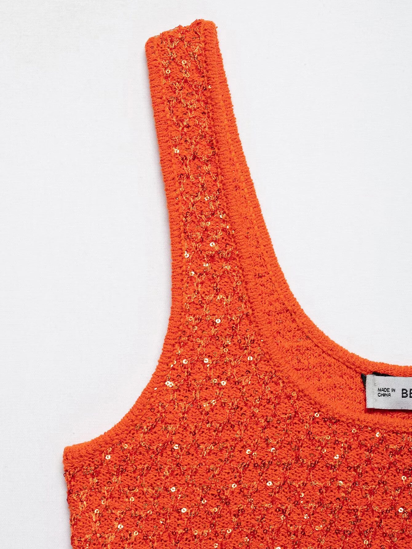 Pearl-Embellished Knitted Vest – Elegant Knit Top