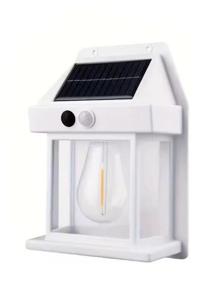 SolarGlow LED Wall Light – Wireless, Dusk-to-Dawn Outdoor Lantern