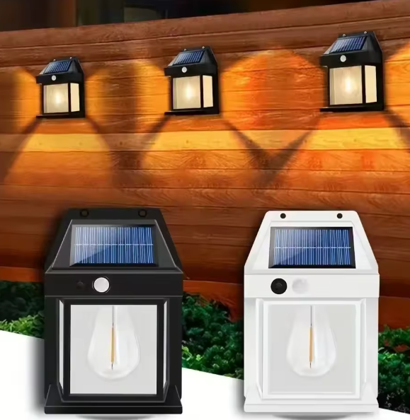 SolarGlow LED Wall Light – Wireless, Dusk-to-Dawn Outdoor Lantern