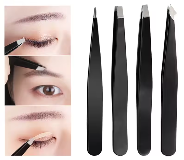 Hair Removal Tweezers Stainless Steel Eyebrow Tweezers
