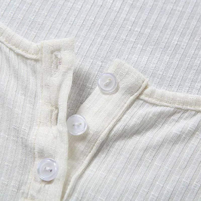 Sexy White Sheer V-Neck Crop Top