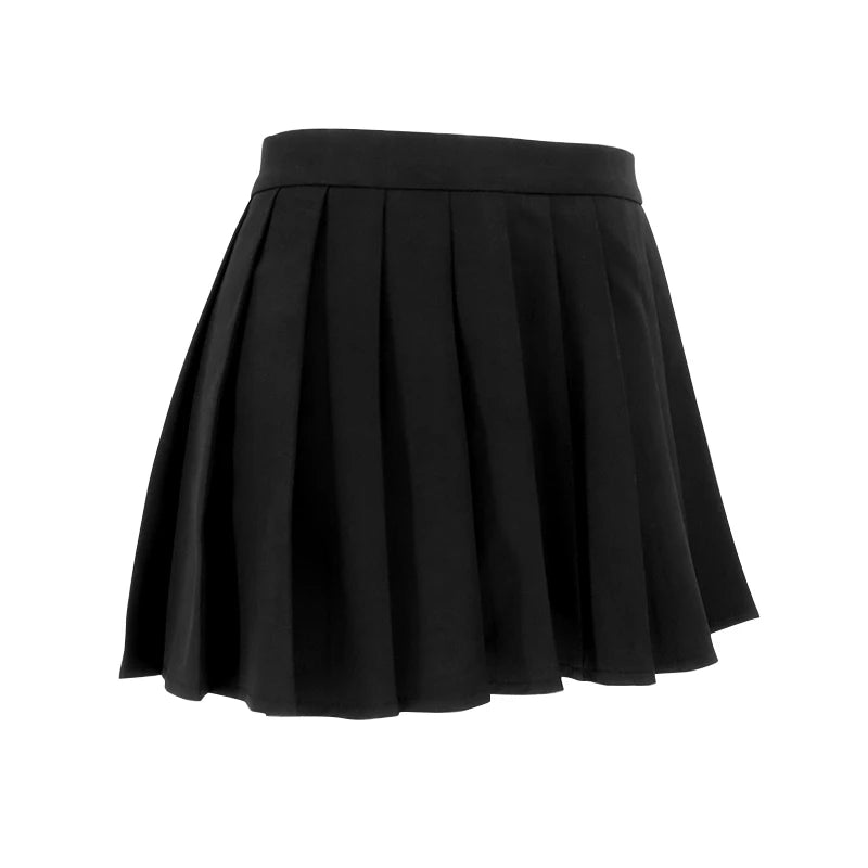Versatile Casual Pleated Skirt