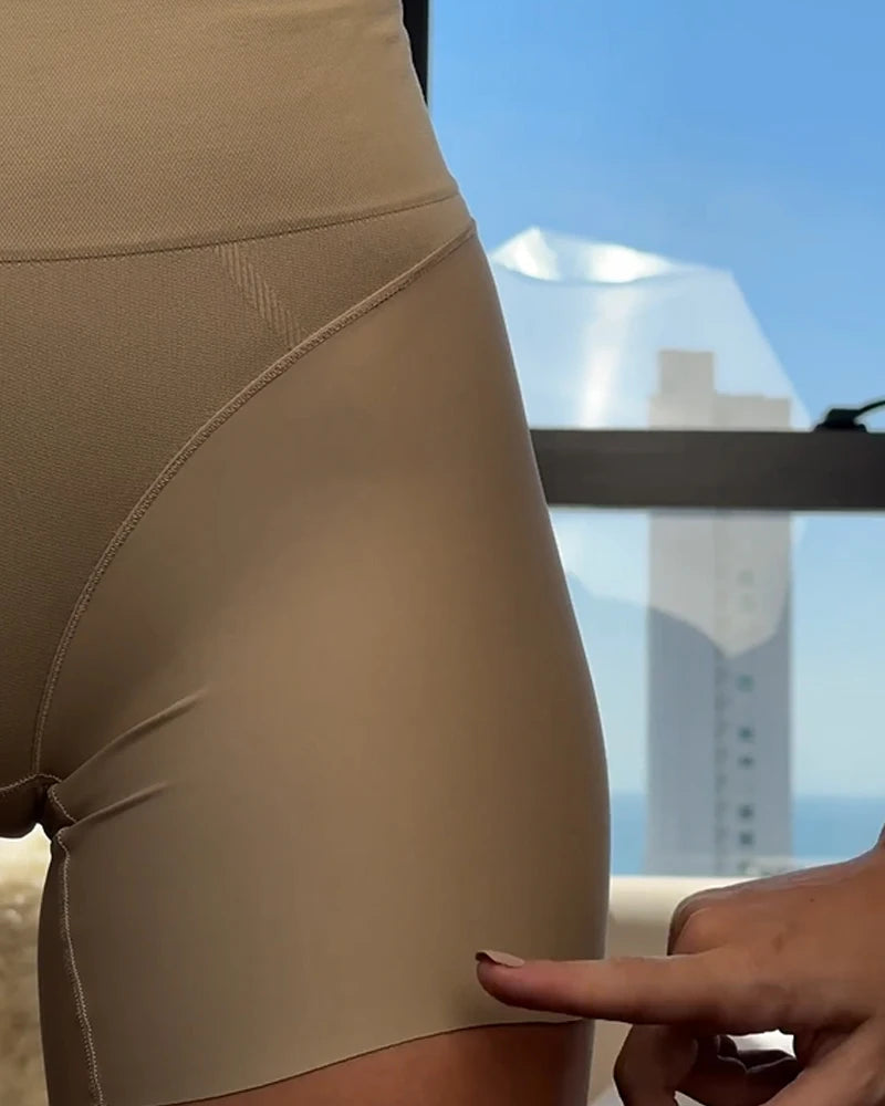 Seamless High-Waist Butt Lifter Shapewear Shorts